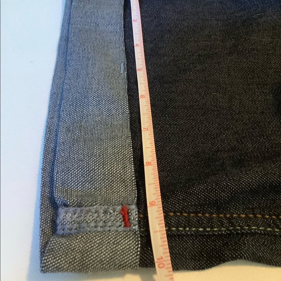 Source of Wisdom Dark Capri Jeans w/ Cuffs size 22 - Picture 5 of 7